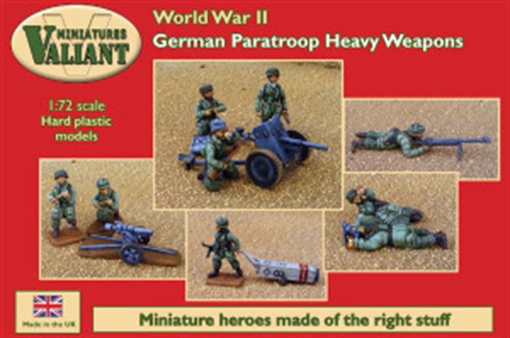 Valiant Miniatures VM010 German WW2 Para Heavy Weapons 1/72