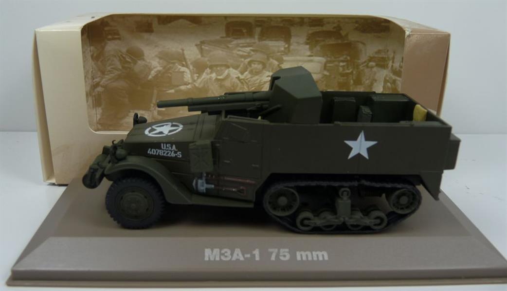 Altaya 1/43 KP33 US Army M3A with 75mm Gun
