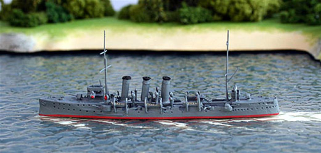 Navis Neptun 1/1250 243N Niitaka, Japanese protected cruiser, 1904