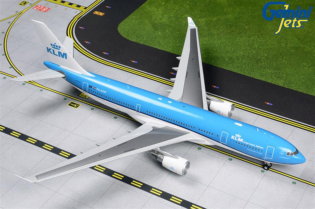 Gemini Jets 1/200 G2KLM839 KLM A330-200 PH-AOM New Livery Aircraft Model