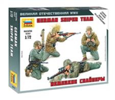 Zvezda 6217 1/72 Scale German Sniper Team
