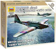 Zvezda 1/144 British Light Bomber Fairey Battle 6218