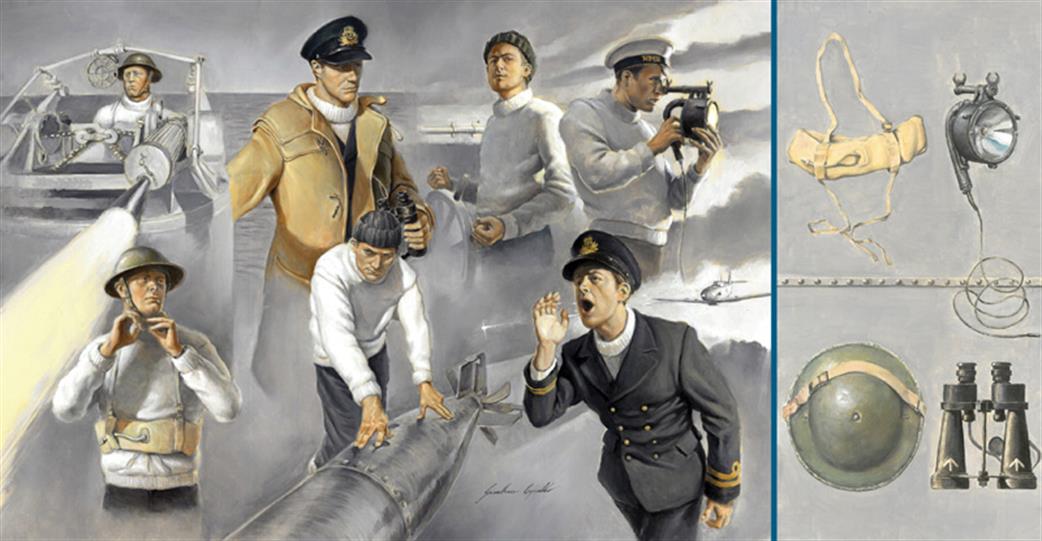 Italeri 1/35 5616 Vosper MTB Crew Set
