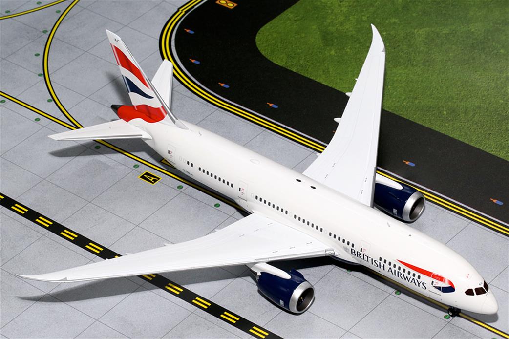Gemini Jets 1/200 G2BAW542 British Airways Boeing 787-8 G-ZBJC Airline Model