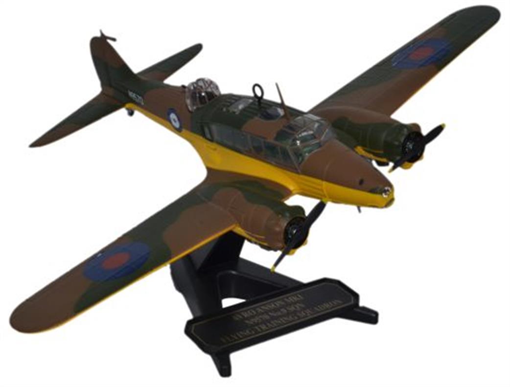Oxford Diecast 72AA003 Avro Anson Mk1 No.9 Flying Trainer Sqn. 1939 1/72