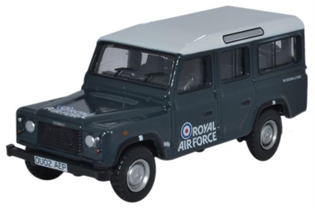 Oxford Diecast 1/76 76DEF013 Land Rover Defender Station Wagon RAF