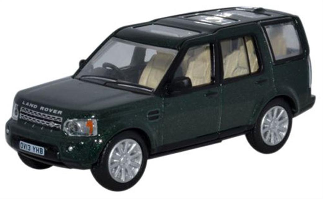 Oxford Diecast 76DIS003 Land Rover Discovery 4 Aintree Green 1/76
