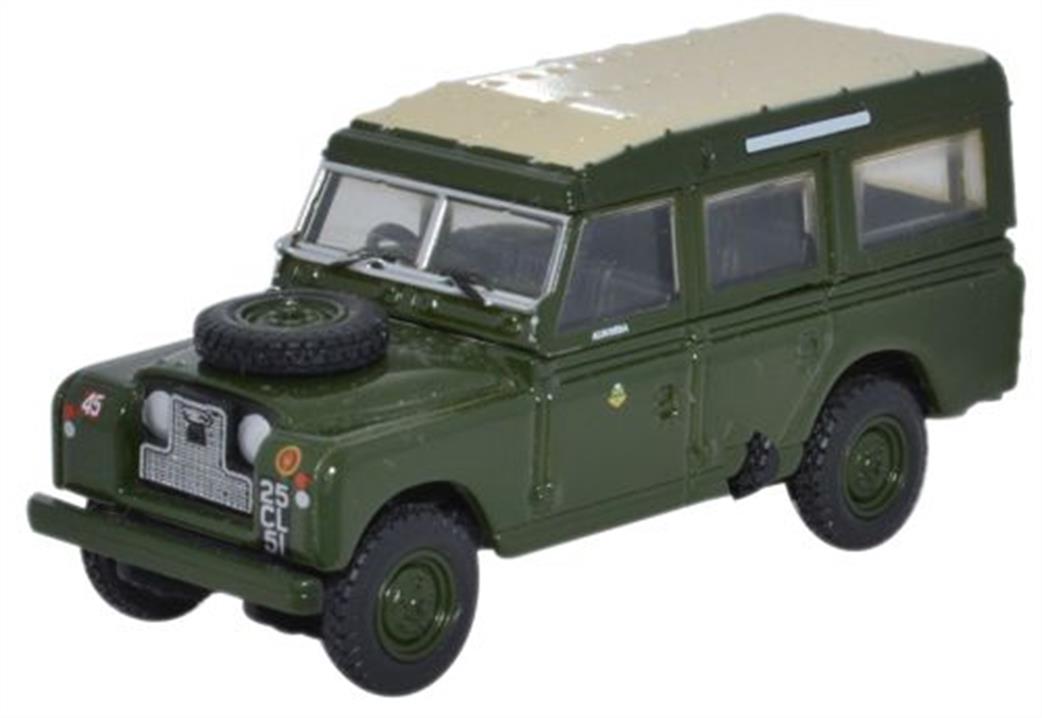 Oxford Diecast 1/76 76LAN2007 Land Rover Series II LWB Station Wagon 44th Home Countries Infantry Division