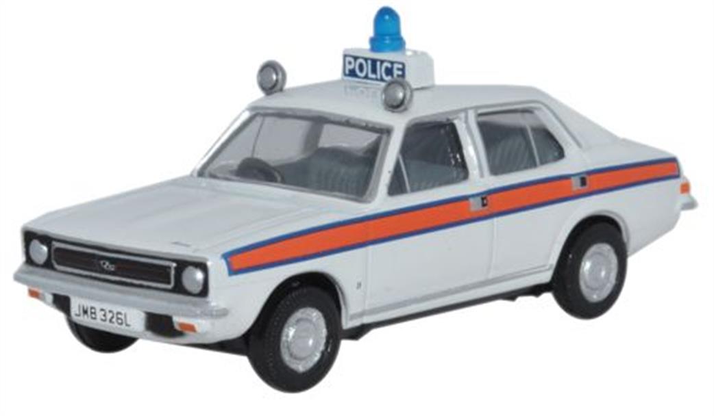 Oxford Diecast 1/76 76MAR004 Morris Marina Cheshire Police