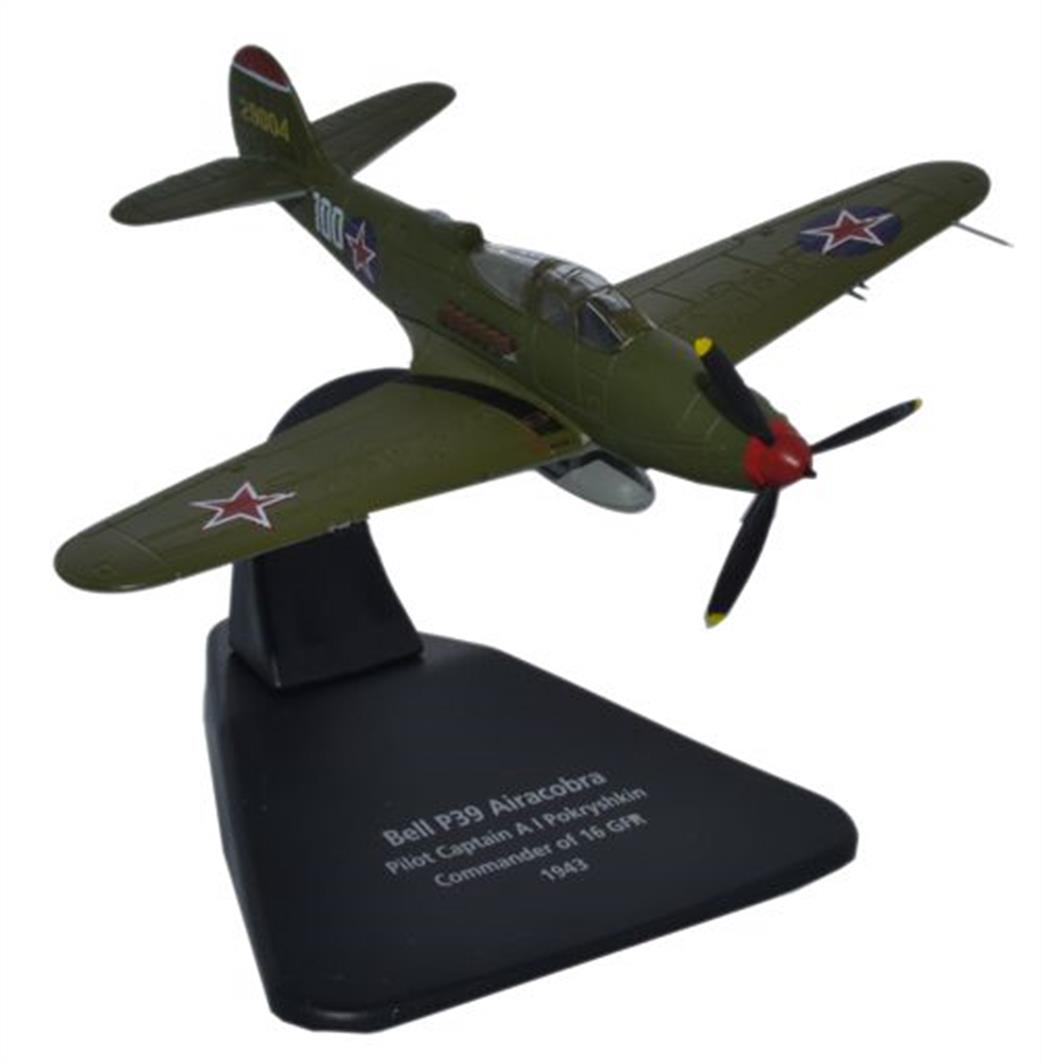 Oxford Diecast 1/72 AC055 Aircobra Pokryshkin 16 GFR 1943