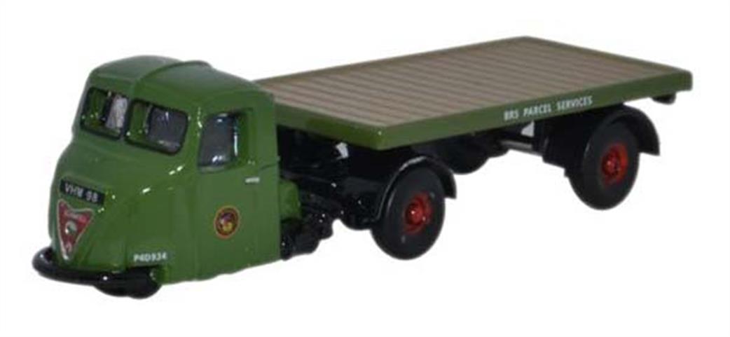 Oxford Diecast 1/148 NRAB005 Scammell Scarab Flatbed BRS Parcels