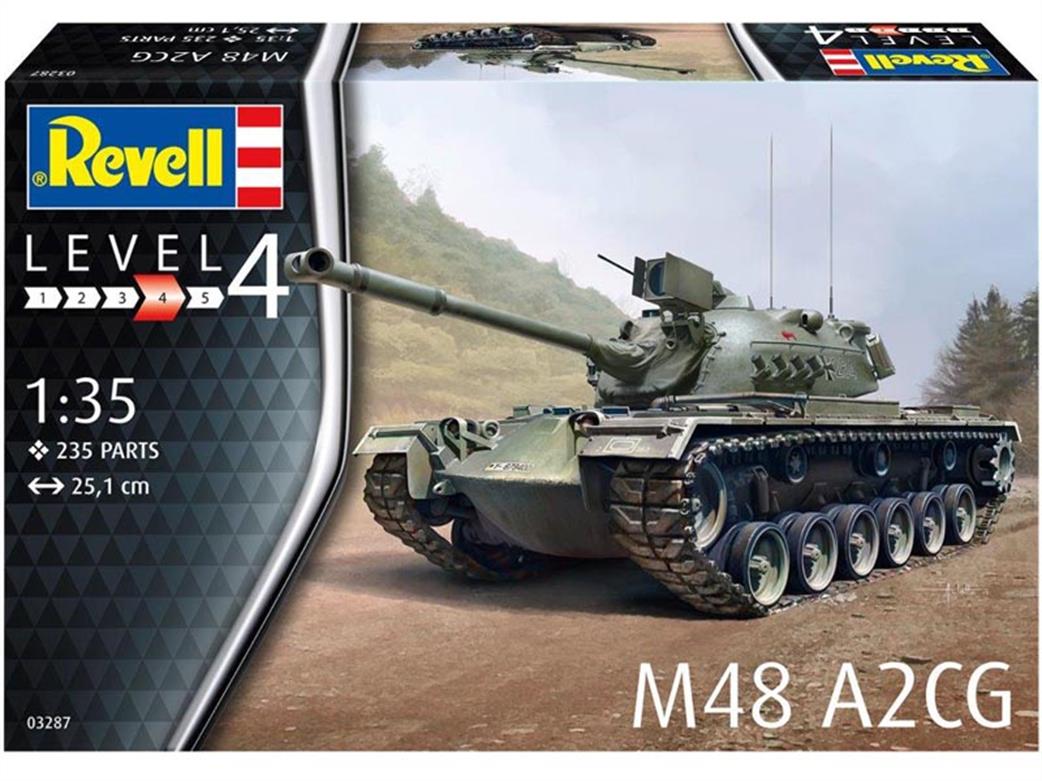 Revell 1/35 03287 M48 A2CG Tank Kit