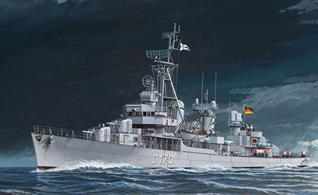 Revell 05179 1/144th German Destroyer Class 119 (Z1/Z5) Platinum Edition KitNumber of Parts 1000