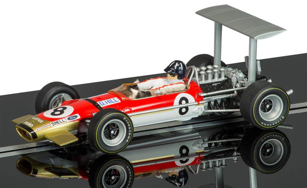 Scalextric C3543A Legends Team Lotus 49B Graham Hill Slot Car Model 1/32