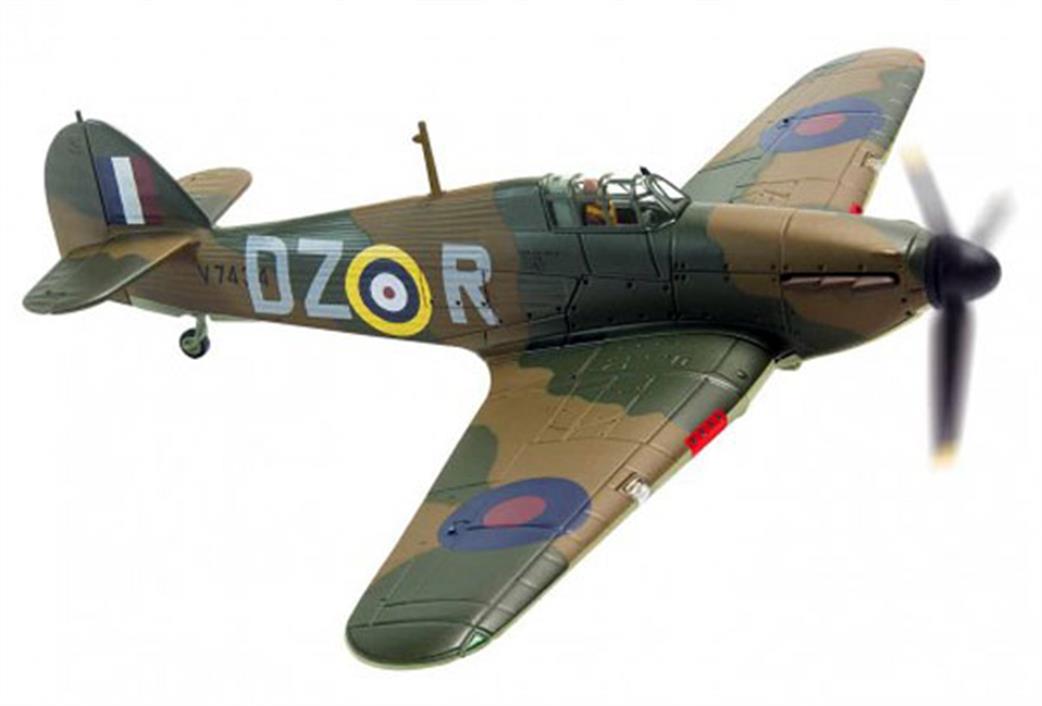 Corgi 1/72 AA27601 Hawker Hurricane MkI, V7434 DZ-R, flown by Pilot Officer Irving Smith , No.151 Squadron, Digby, October 1940