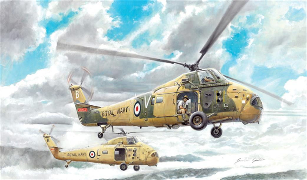Italeri 1/48 2744 RAF Wessex HAS.1 Helicopter Kit