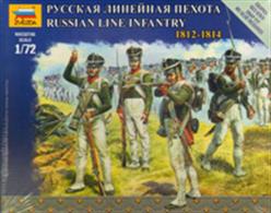 Zvezda 6808 1/72 Scale Napleonic Russian Line Infantry