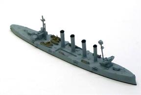 An original Navis model still available from the factory! Good Hope was Craddock's flagship at Coronel and was lost with all hands when she sank after a magazine explosion during the action with von Spee's East Asiatic Squadron.
