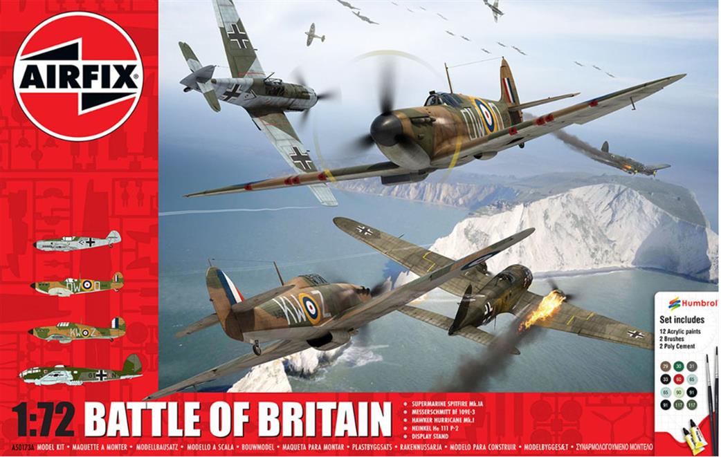 Airfix 1/72 A50173A Battle of Britain  Gift Set