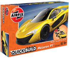 Airfix Quickbuild McLaren P1 Clip together Block Model J6013Airfix QUICK BUILD is an exciting range of simple, snap together models suitable as an introduction to modelling for kids (ages 5 and up), or as a bit of construction fun for the more experienced modeller.