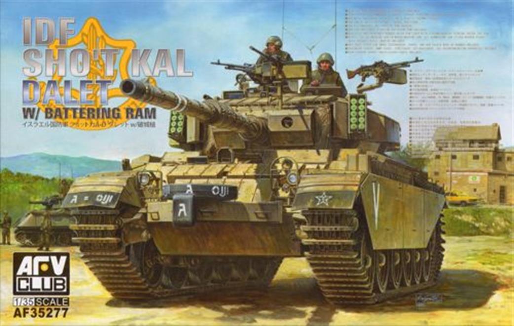 AFV Club 1/35 AF35277 IDF Sho't Kal Dalet Centurion Tank Kit