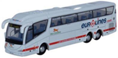 Oxford Diecast 1/148 Scania Irizar Bus Eireann/Eurolines NIRZ001Scania Irizar Bus Eireann/Eurolines.