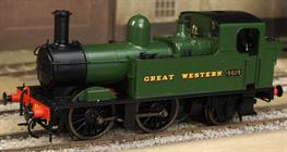 New batch of the GWR 48xx/14xx and 58xx class 0-4-2T engines announced late 2022. Delivery schedule to be advised.A detailed model of these useful GWR small tank engines, equally at home with stopping services on mainlines and handling all services on many branchlines. The Dapol model features a diecast running plate for added weight, compensated chassis for smooth running and Dapols 'quick fit' DCC board.Model of GWR 4814 finished in green livery lettered GREAT WESTERN (as built livery).