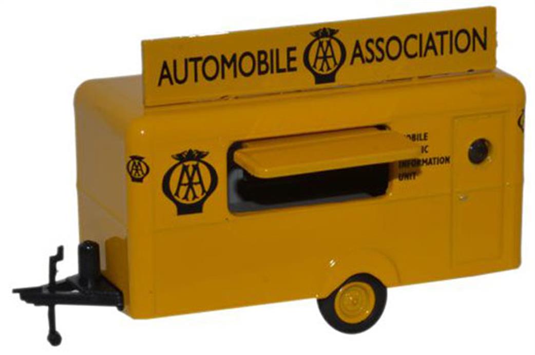 Oxford Diecast 1/76 76TR010 Mobile Trailer AA