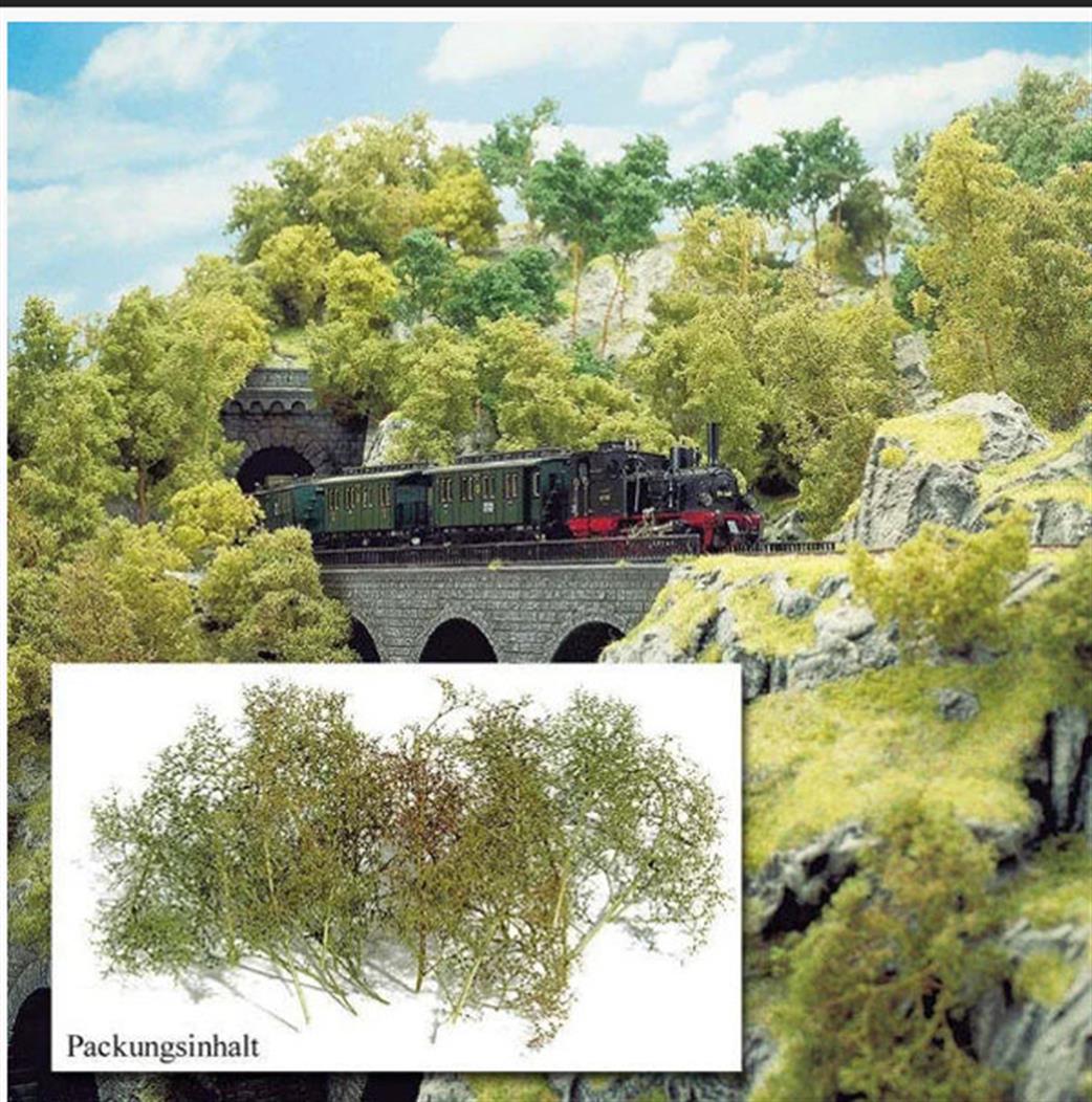 Busch  6801 Sea Foam Bush & Tree Kit