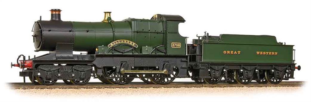 Bachmann OO 31-728 GWR 3708 KILLARNY Churchward City Class 4-4-0 GWR Green Lettered Great Western