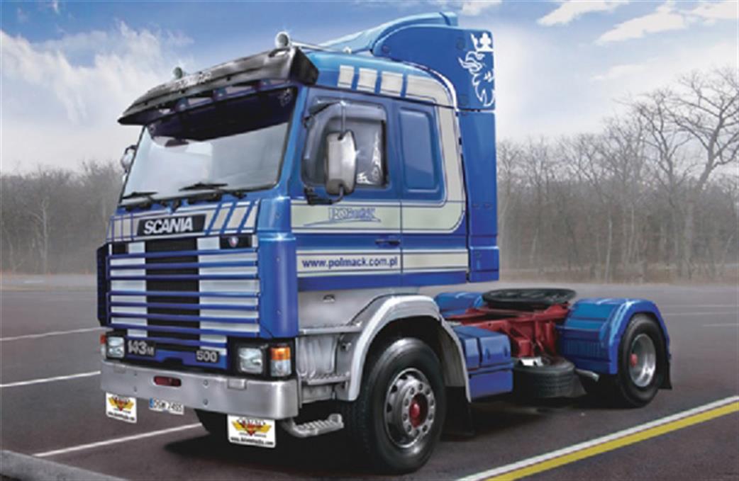 Italeri 1/24 3910 Scania V143M Topline 4x2 Truck Kit