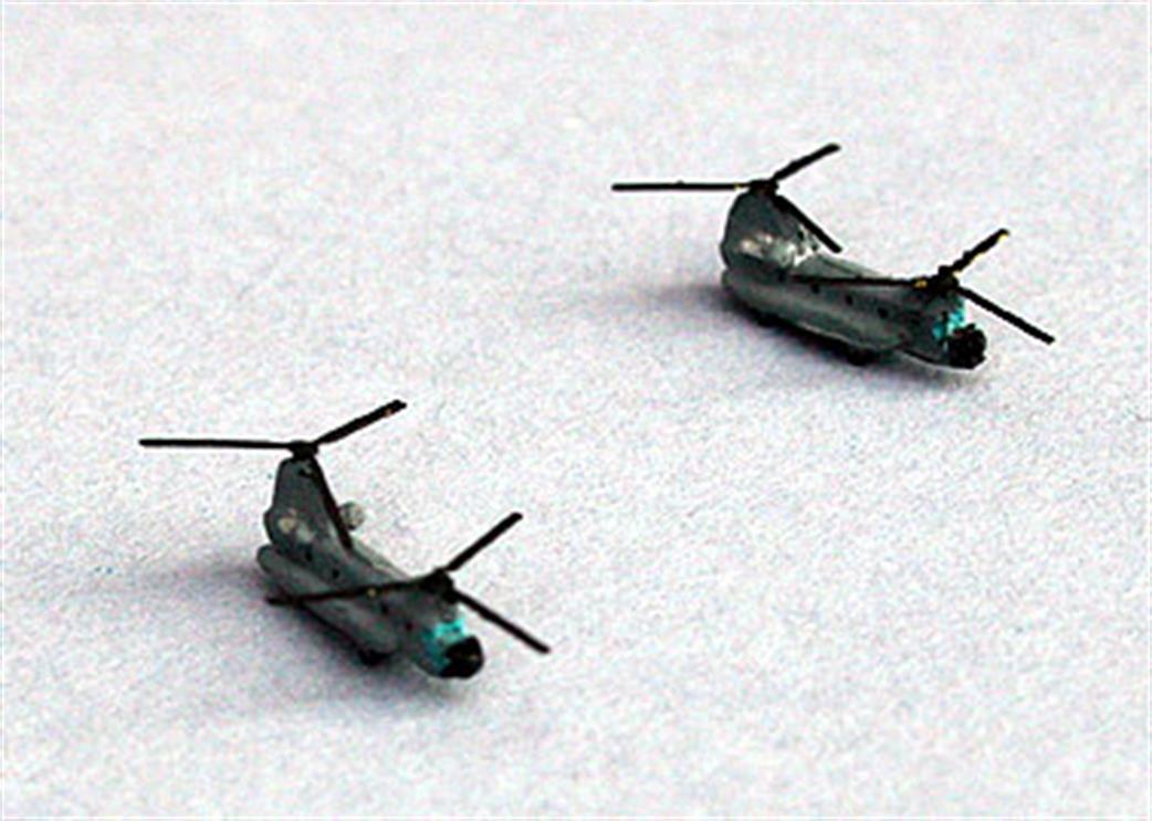 Albatros 1/1250 Alk-Z16 Chinook Helicopters for NL-Marine ships