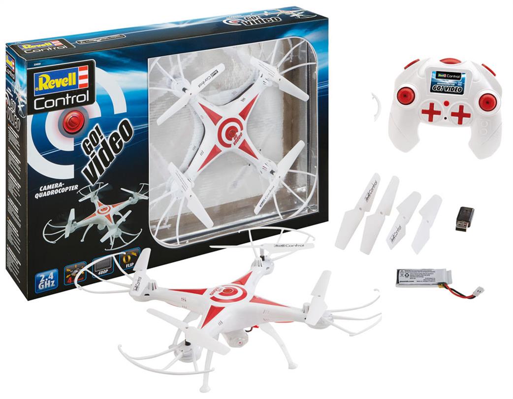 Revell  23858 RC Camera Drone GO Video outside