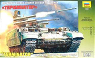 Zvezda 3636 1/35 Scale Russian fire support combat vehicle -  TerminatorDimensions - Length 202mm.The kit comprises of over 400 parts and includes clear items for lights, periscopes etc. Full instructions and decals are included.