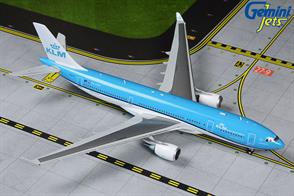 KLM Airbus A330-200 New Livery PH-AOM