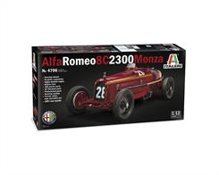 Italeri 4706 1/12th Alfa Romeo 8C 2300 Monza Race Car