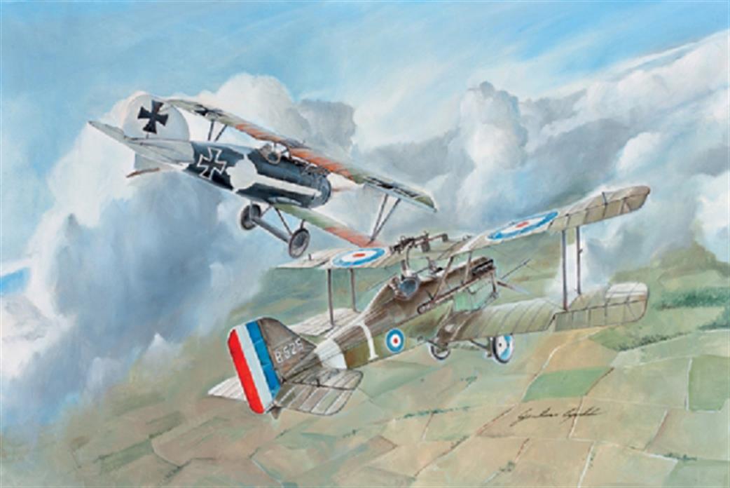 Italeri 1/72 1374 SE5a / Albatros World War One Fighter Twin Pack