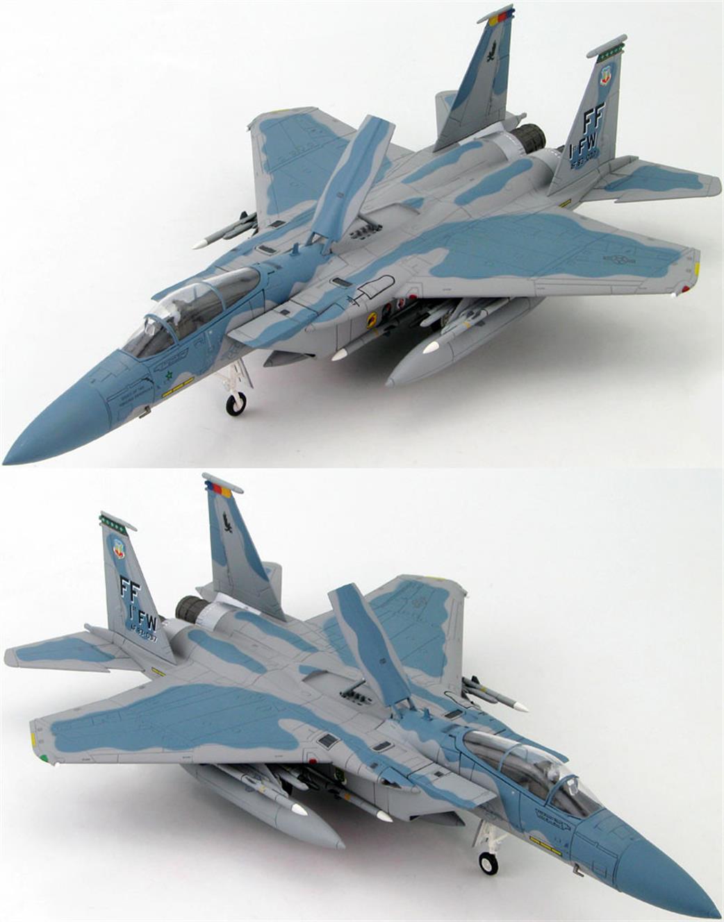 Hobby Master 1/72 HA4552 McDonnell Douglas F-15C Eagle AF 83-0017/FF 1st FW Langley AFB July 2004