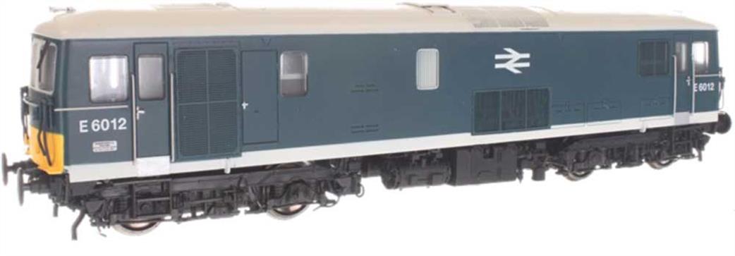 Dapol OO 4D-006-015 BR E6012 Class 73 Electro-Diesel Electric Blue with Small Warning Panels