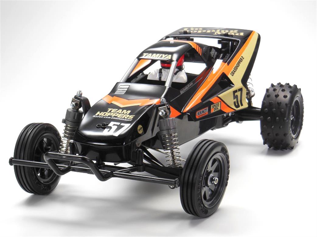 Tamiya 1/10 47471 Grasshopper 2 Black Edition Buggy RC Kit