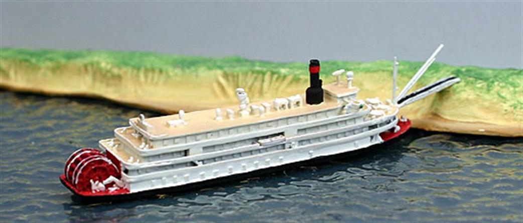 Saratoga Model Shipyard 1/1250 SMY25A Delta Queen, stern wheeler, 1940s onwards