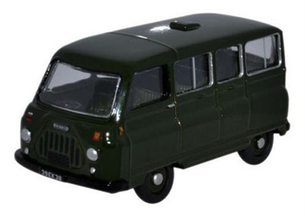 Oxford Diecast 76JM022 Morris J2 Minibus British Army HQEC 1/76