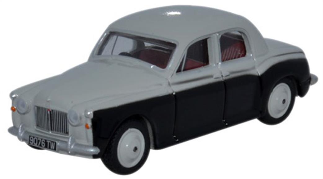 Oxford Diecast 1/76 76P4001 Rover P4 Smoke Grey/Black