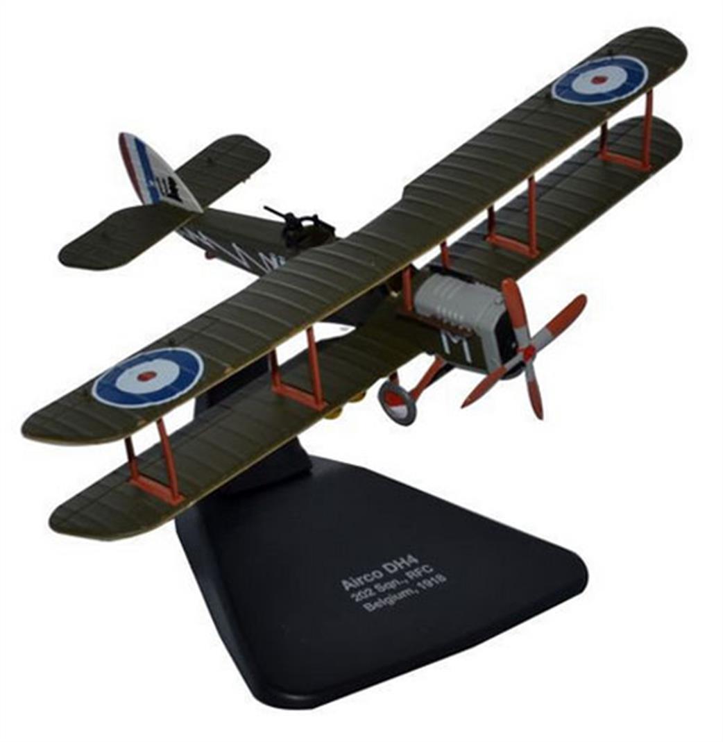 Oxford Diecast AD006 De Havilland DH4 202 SQN. RFC 1918 1/72