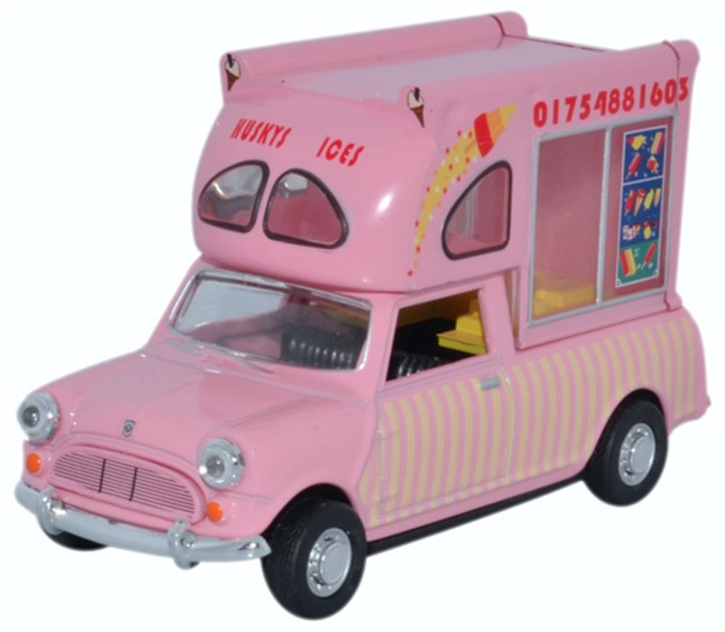 Oxford Diecast 1/43 MP011 Mini Batman Ice Cream Van Huskys Ices