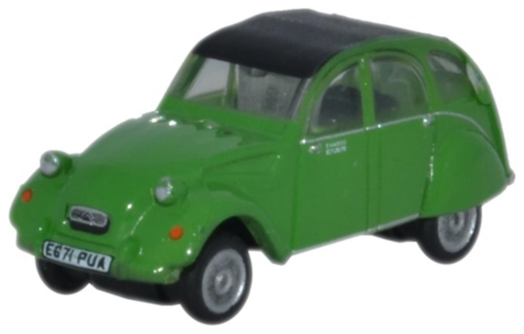 Oxford Diecast NCT004 Citroen 2CV Bamboo Green 1/148