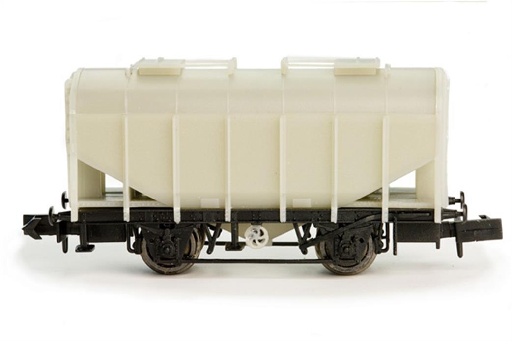 Dapol N 2F-036-000 Unpainted Bulk Grain Hopper Wagon