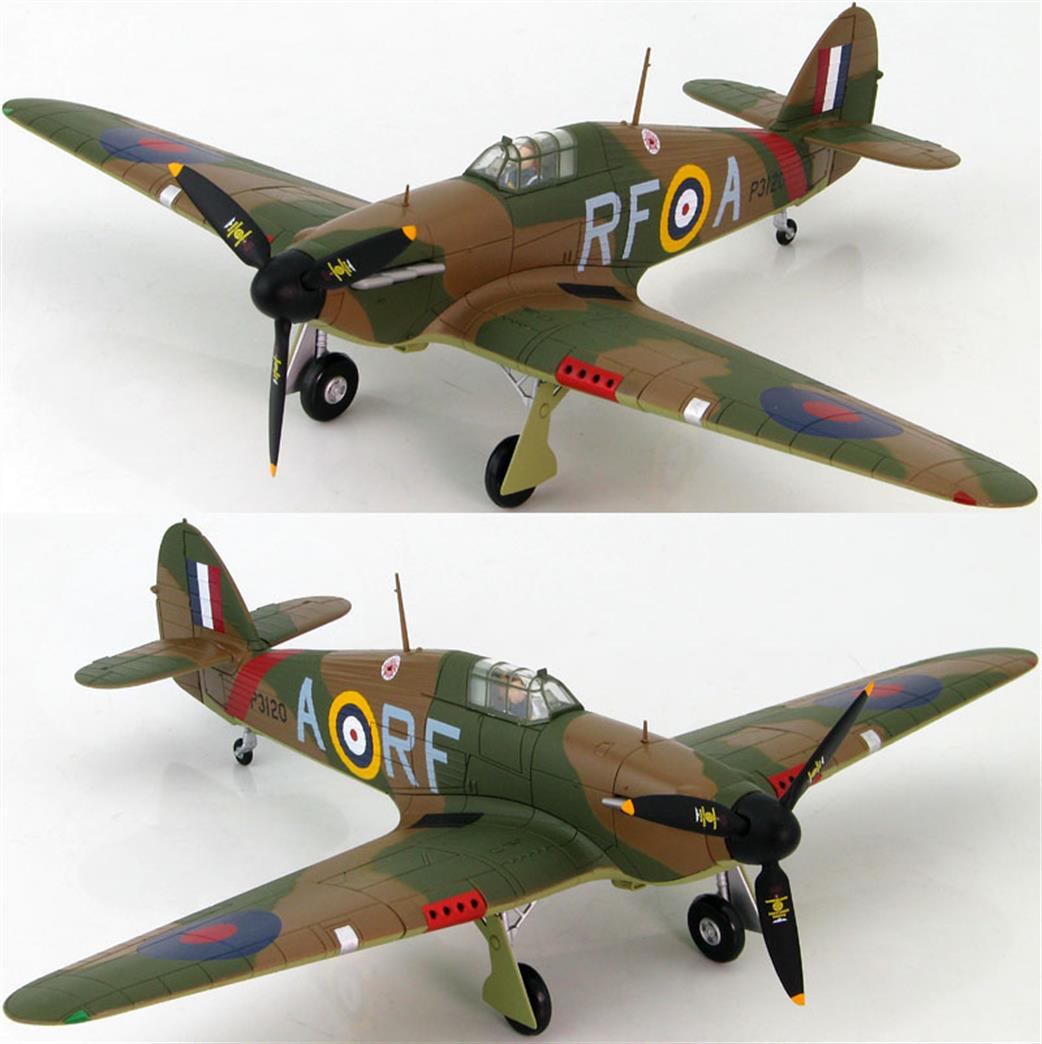 Hobby Master 1/48 HA8605 Hawker Hurricane Mk.1 RF-A F/O Henneberg 303 Polish Sqn Notholt 1940