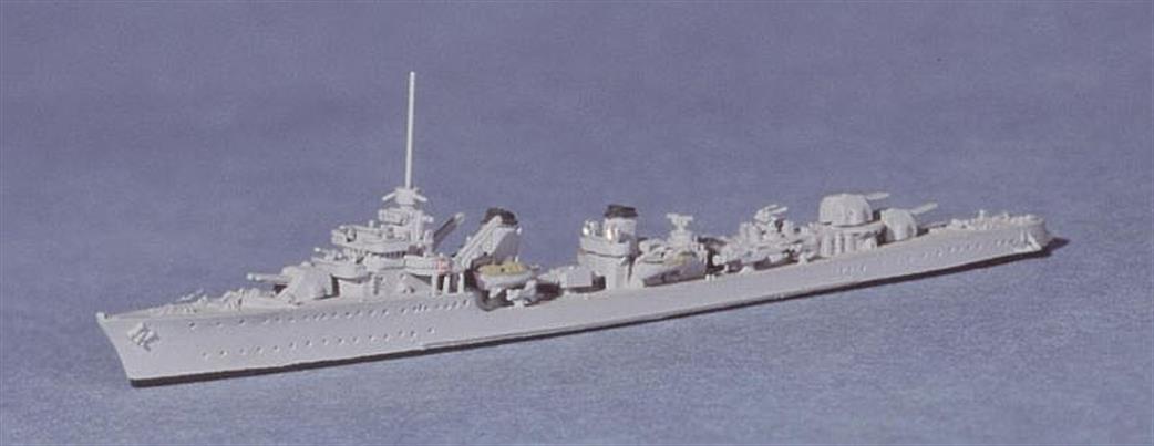 Navis Neptun 1/1250 1464 Le Hardi, French escort destroyer, 1940