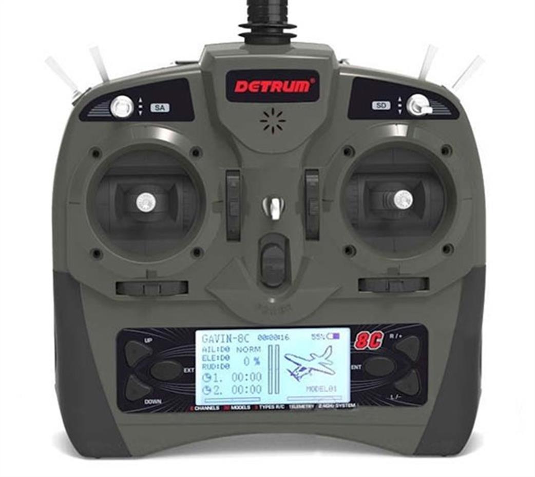 Dynam  DTM-T007 Detrum Gavin-8C 8CH Digital Radio & RXC8